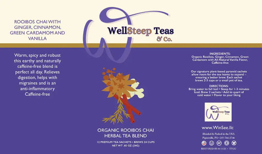 Organic Rooibos Chai Herbal Tea Blend